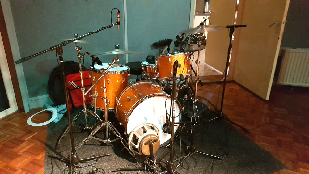 Opnames drums